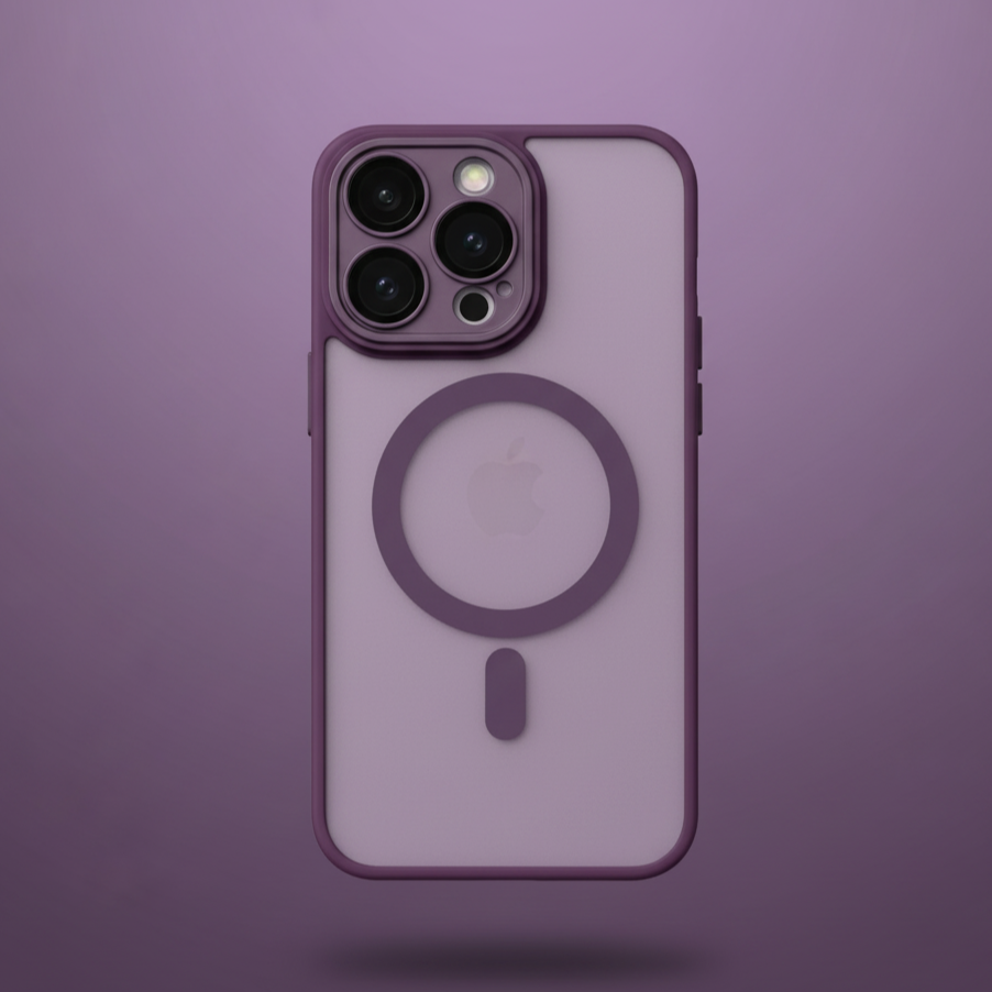 Translucent Magnetic Cover case - iPhone 12 Pro - ihubs