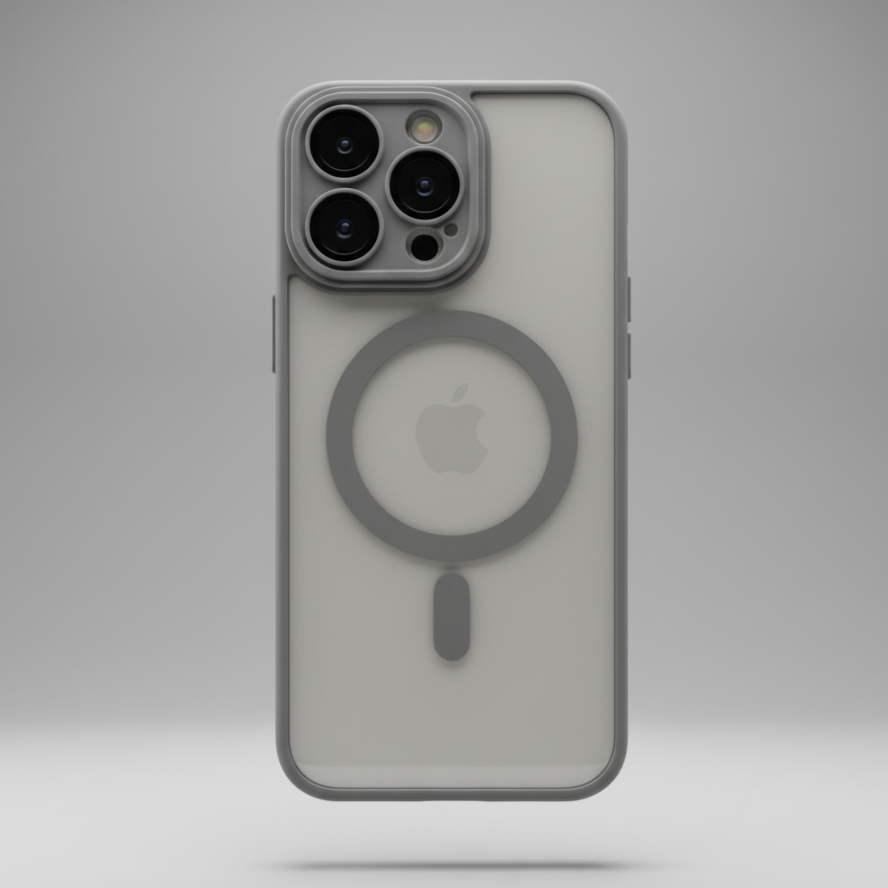 Translucent Magnetic Cover case - iPhone 12 Pro - ihubs