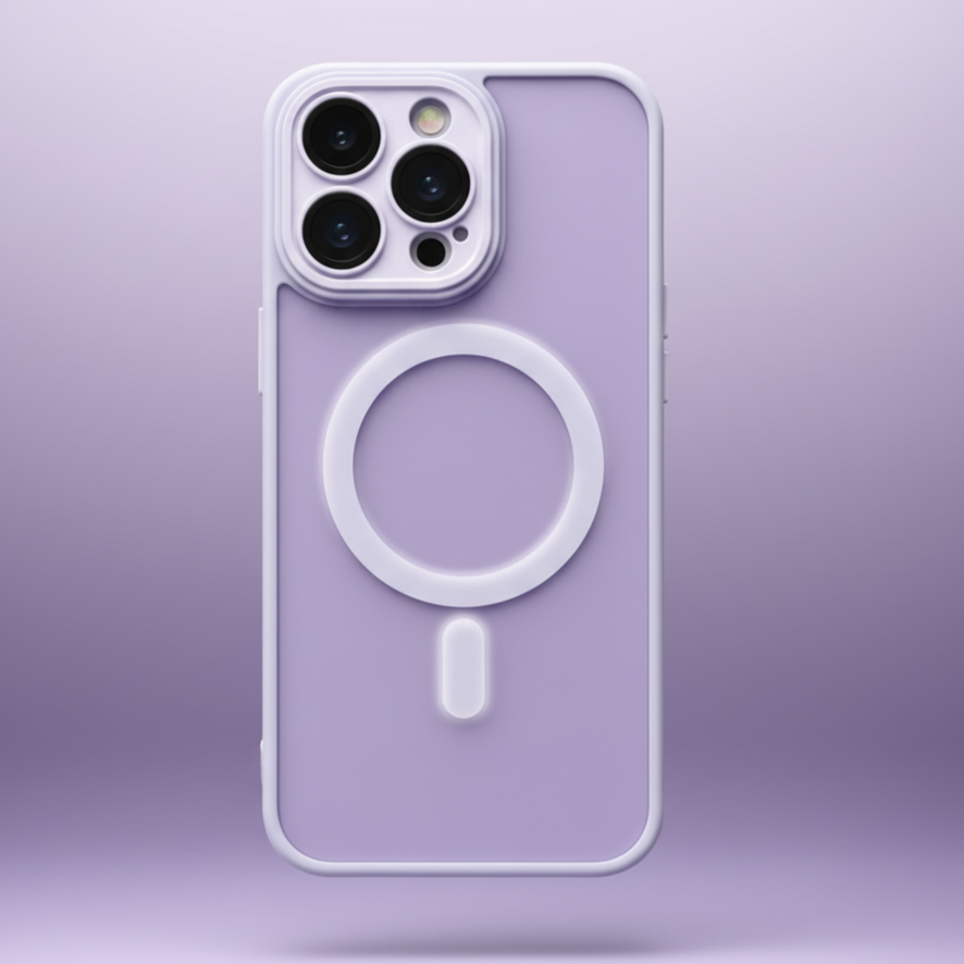 Translucent Magnetic Cover case - iPhone 12 Pro - ihubs
