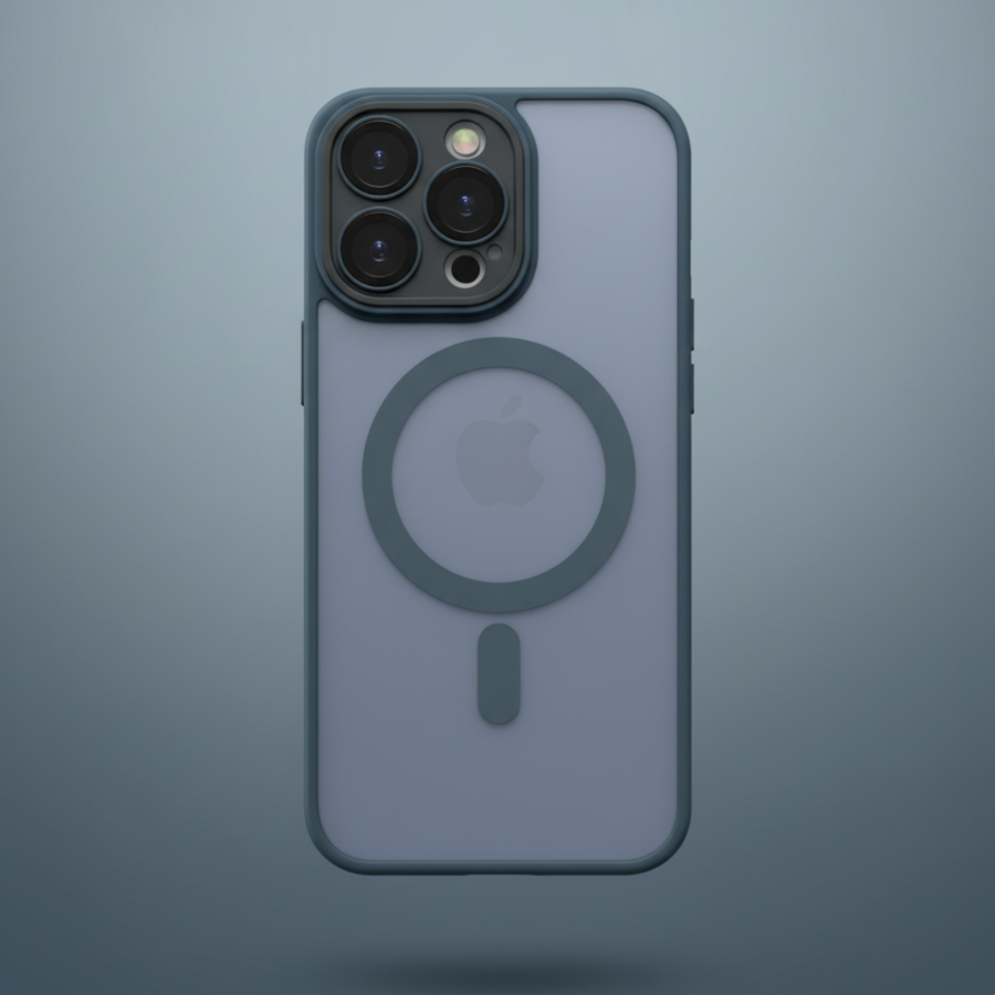 Translucent Magnetic Cover case - iPhone 12 Pro - ihubs