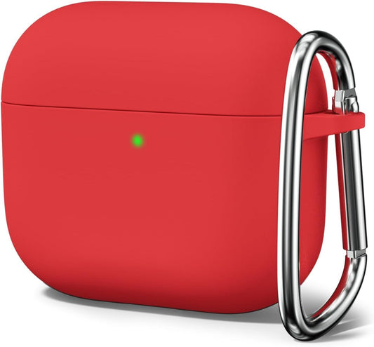 Airpods 4 Soft Silicone Case - Red - ihubs