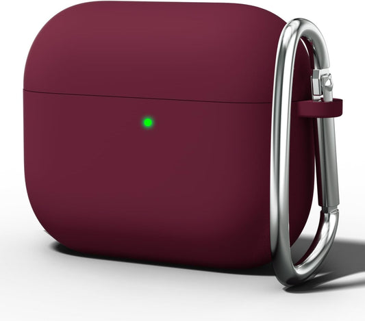 Airpods 4 Soft Silicone Case - Wine - ihubs