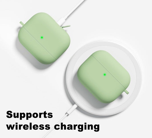 Airpods 4 Soft Silicone Case - Mint - ihubs
