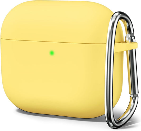Airpods 4 Soft Silicone Case - Yellow - ihubs