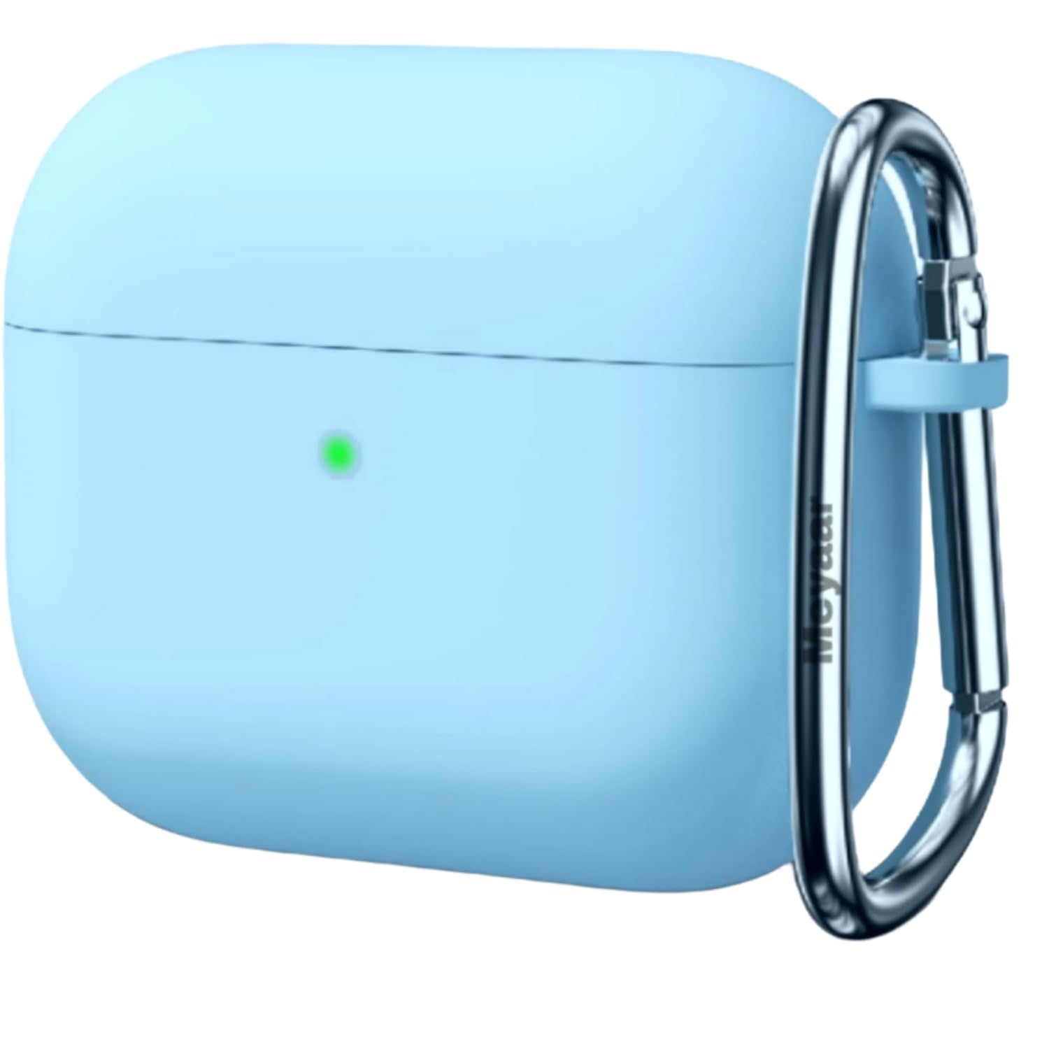 Airpods 4 Soft Silicone Case - Light Blue - ihubs