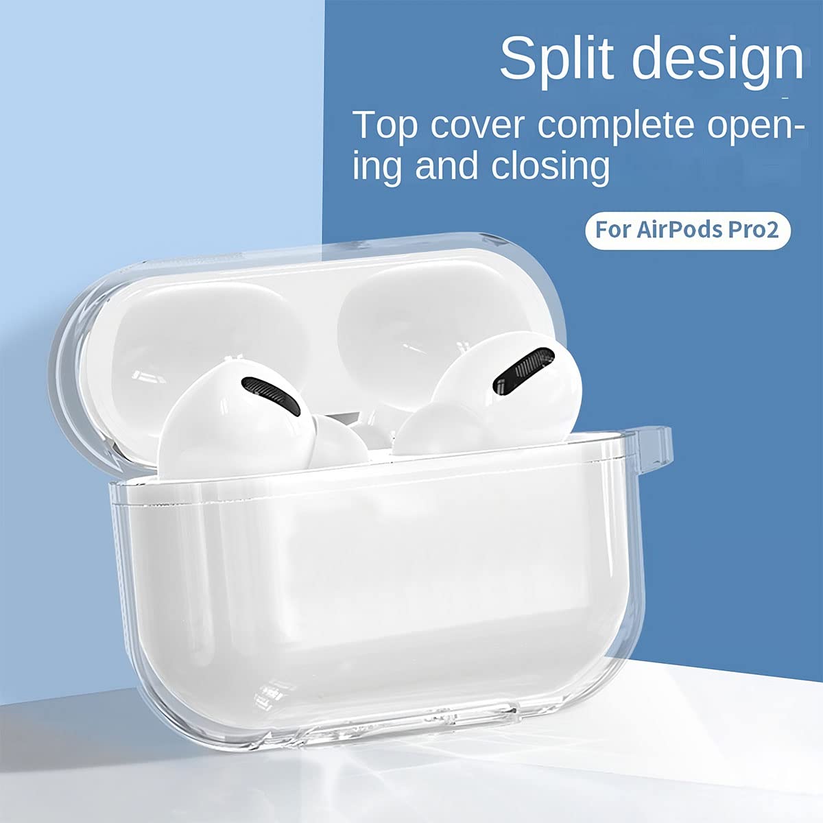 Airpods Pro 2 Soft Silicon Case - Transparent - ihubs