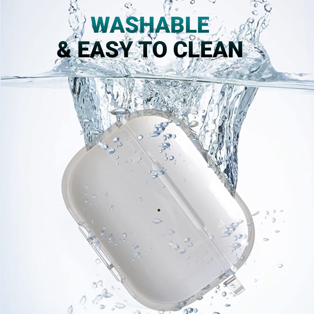 Airpods Pro 2 Soft Silicon Case - Transparent - ihubs