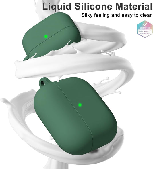 Airpods 4 Soft Silicone Case - Green - ihubs