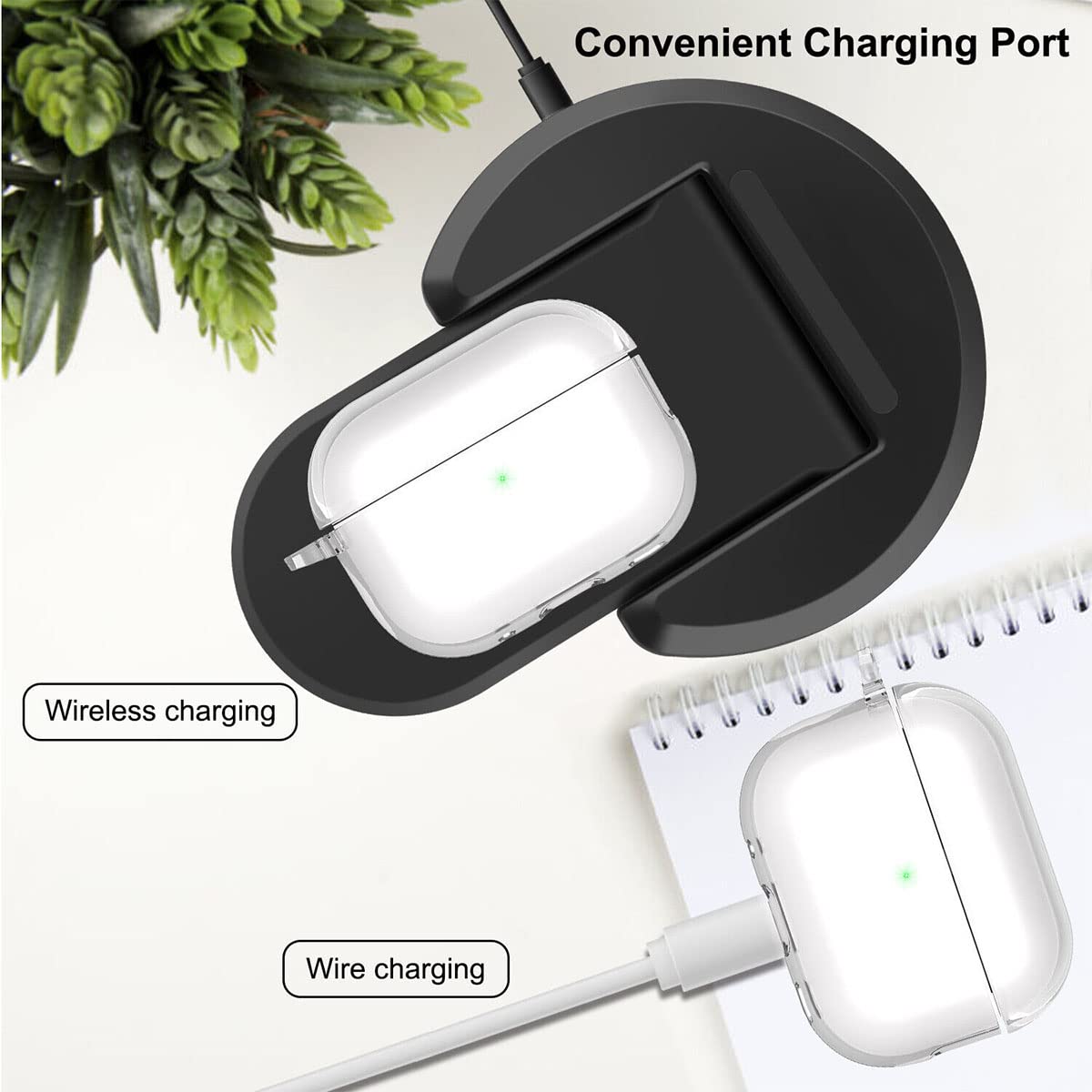 Airpods Pro 2 Soft Silicon Case - Transparent - ihubs