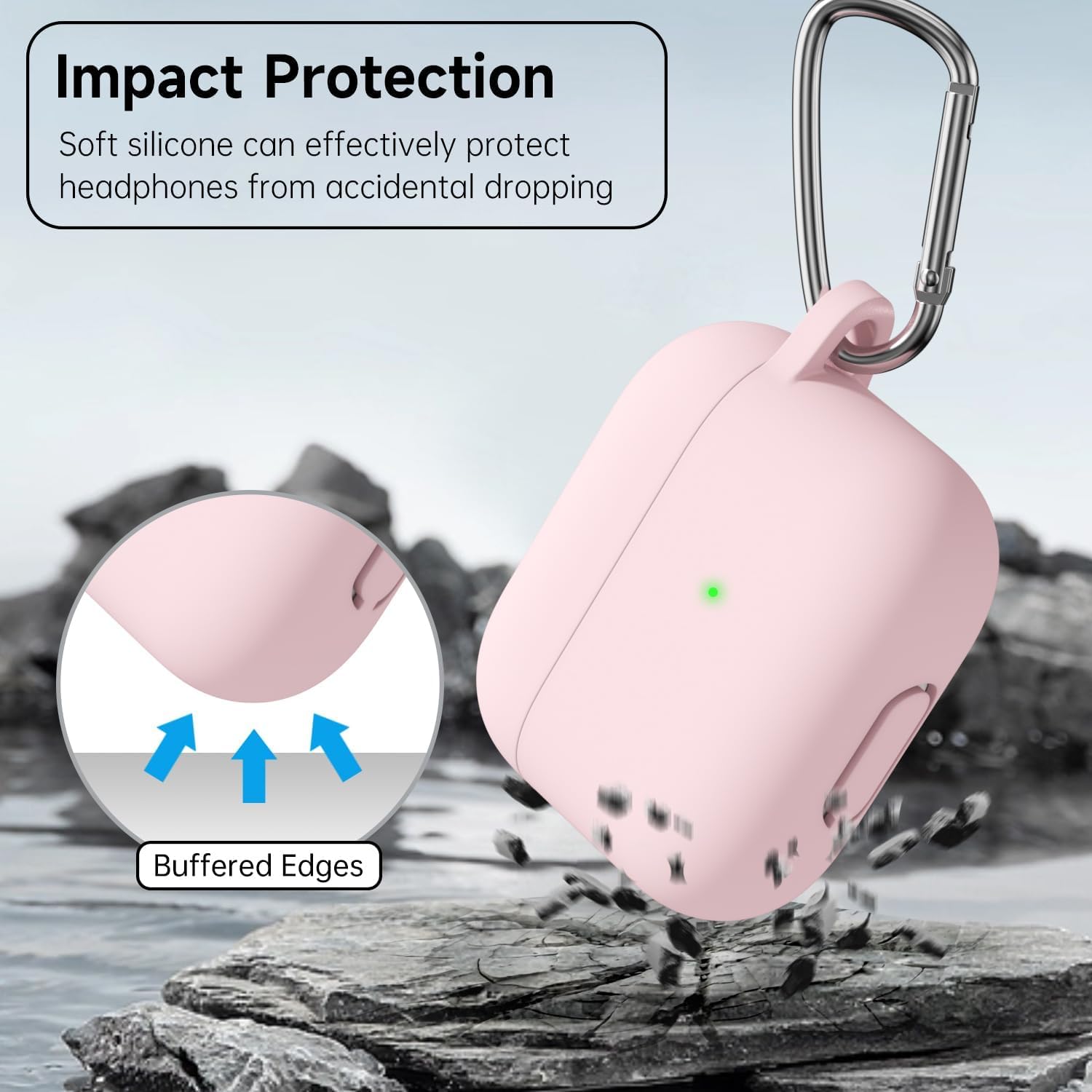 Airpods 4 Soft Silicone Case - Pink - ihubs