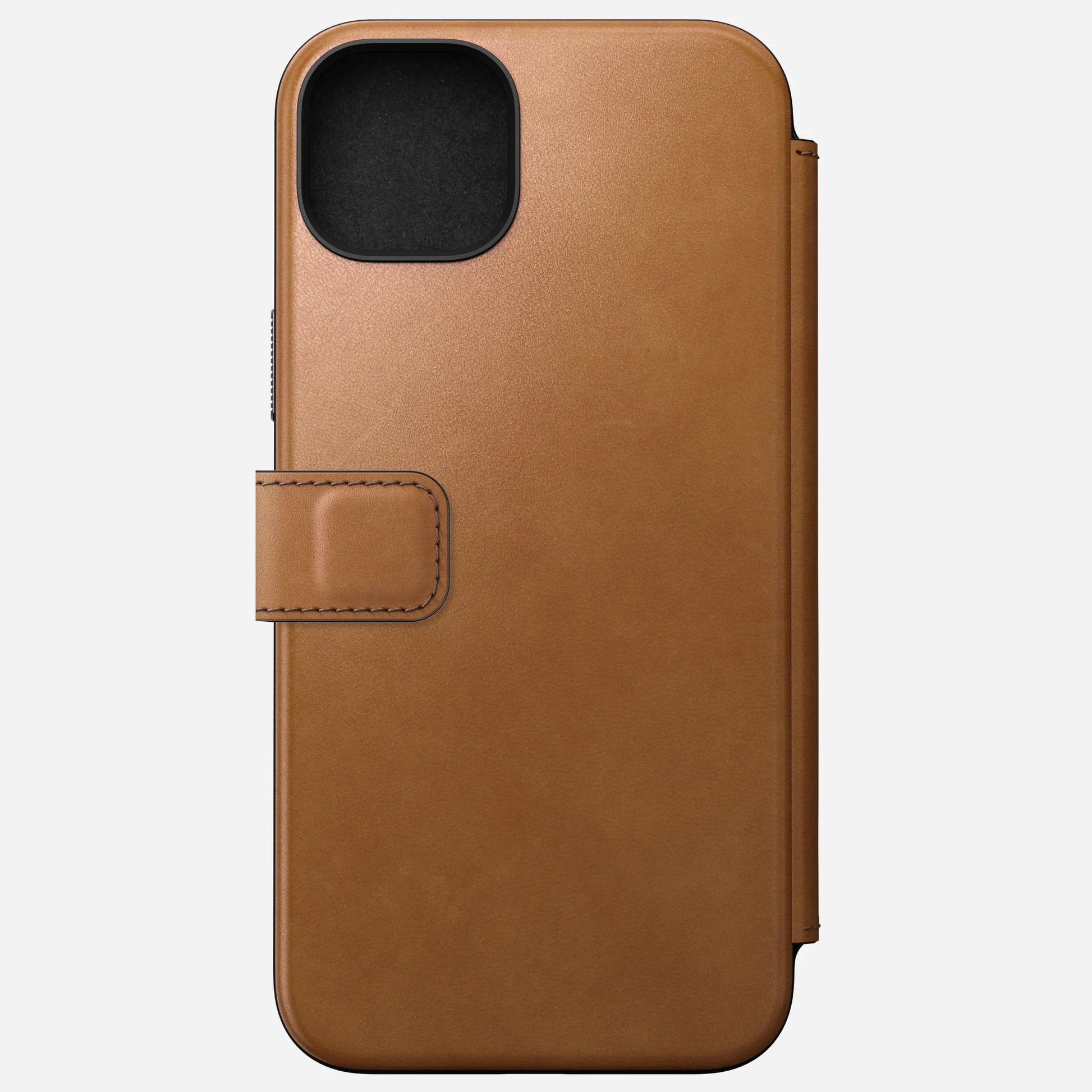 iPhone 15 - Modern Leather Folio Nomad Case - ihubs