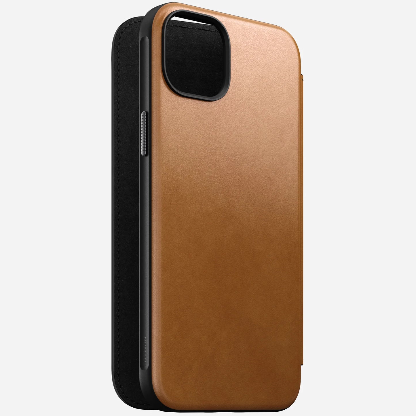 iPhone 15 - Modern Leather Folio Nomad Case - ihubs