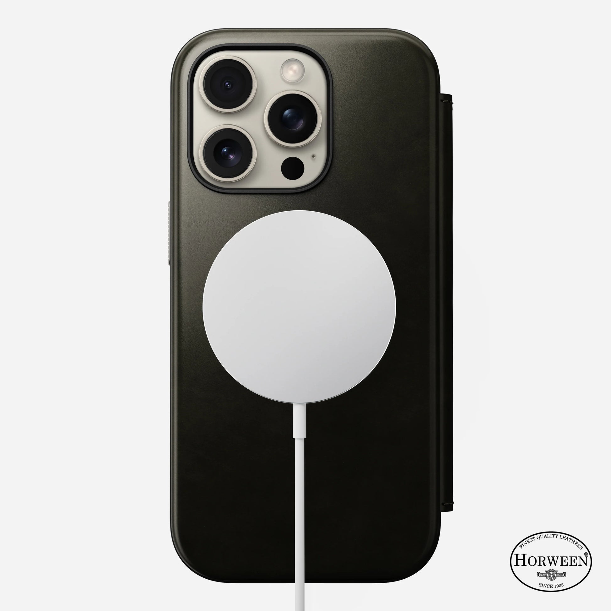 iPhone 16 Pro Max - Modern Leather Folio Nomad Case - ihubs
