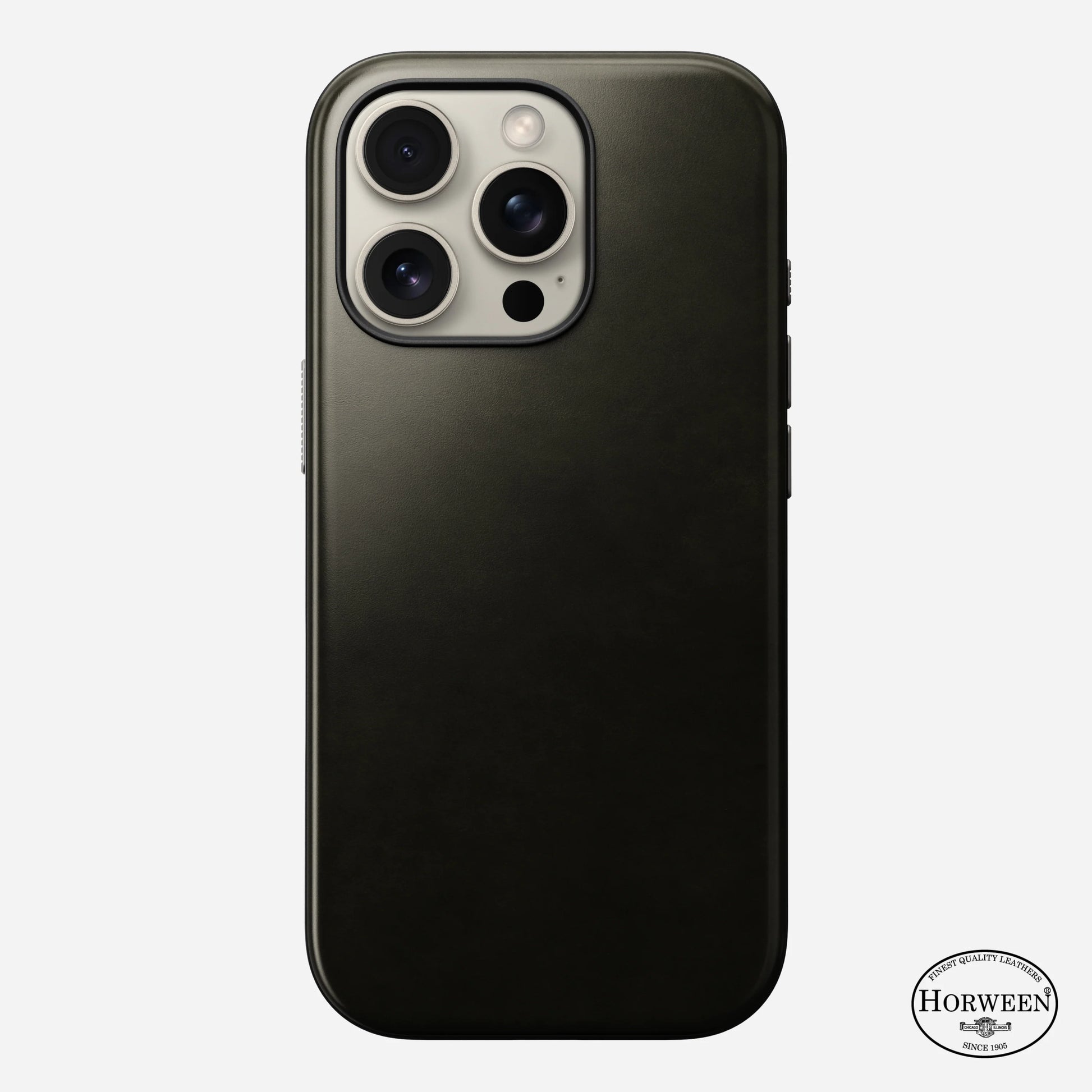 iPhone 16 Pro - Modern Horween Leather Nomad Case - ihubs