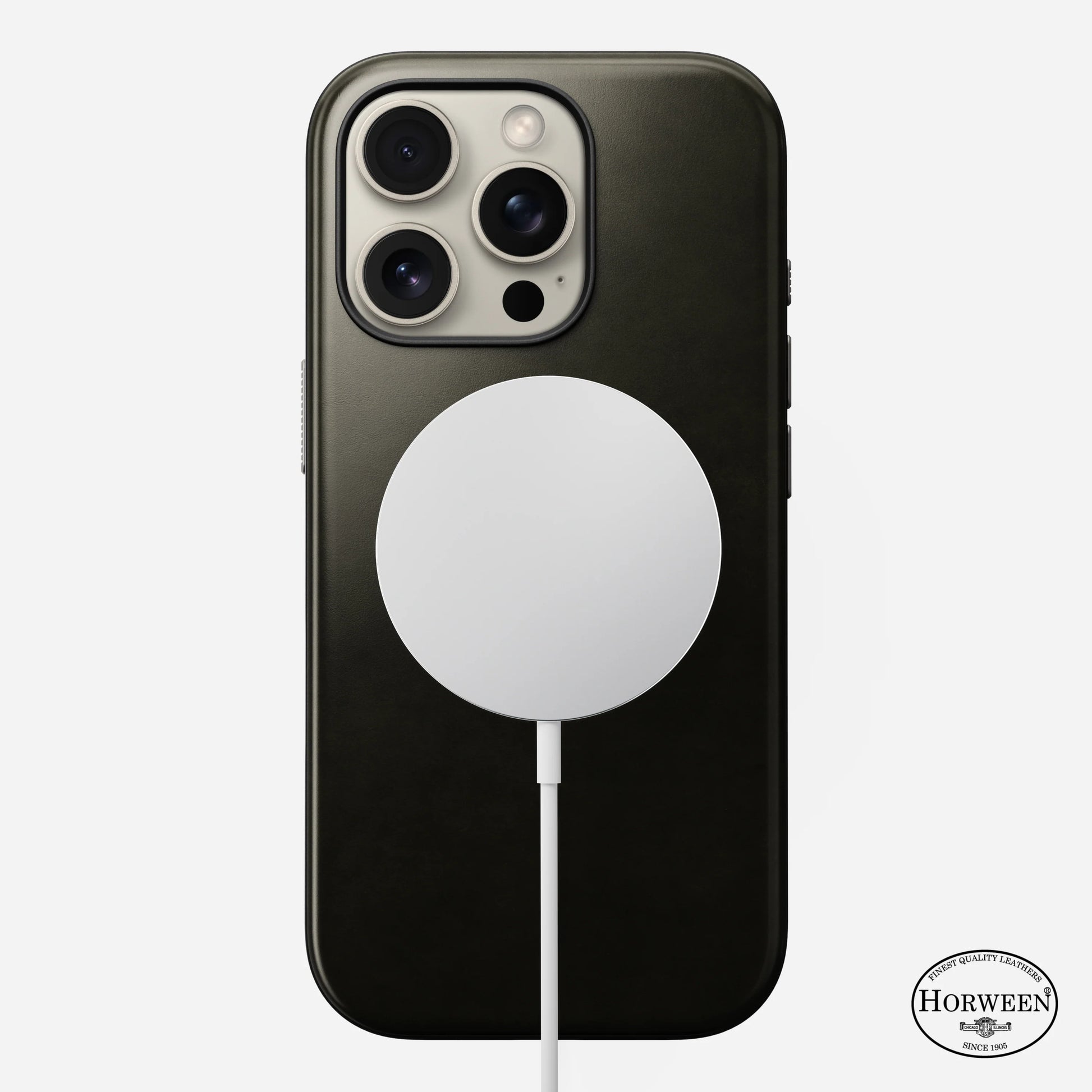 iPhone 16 Pro - Modern Horween Leather Nomad Case - ihubs