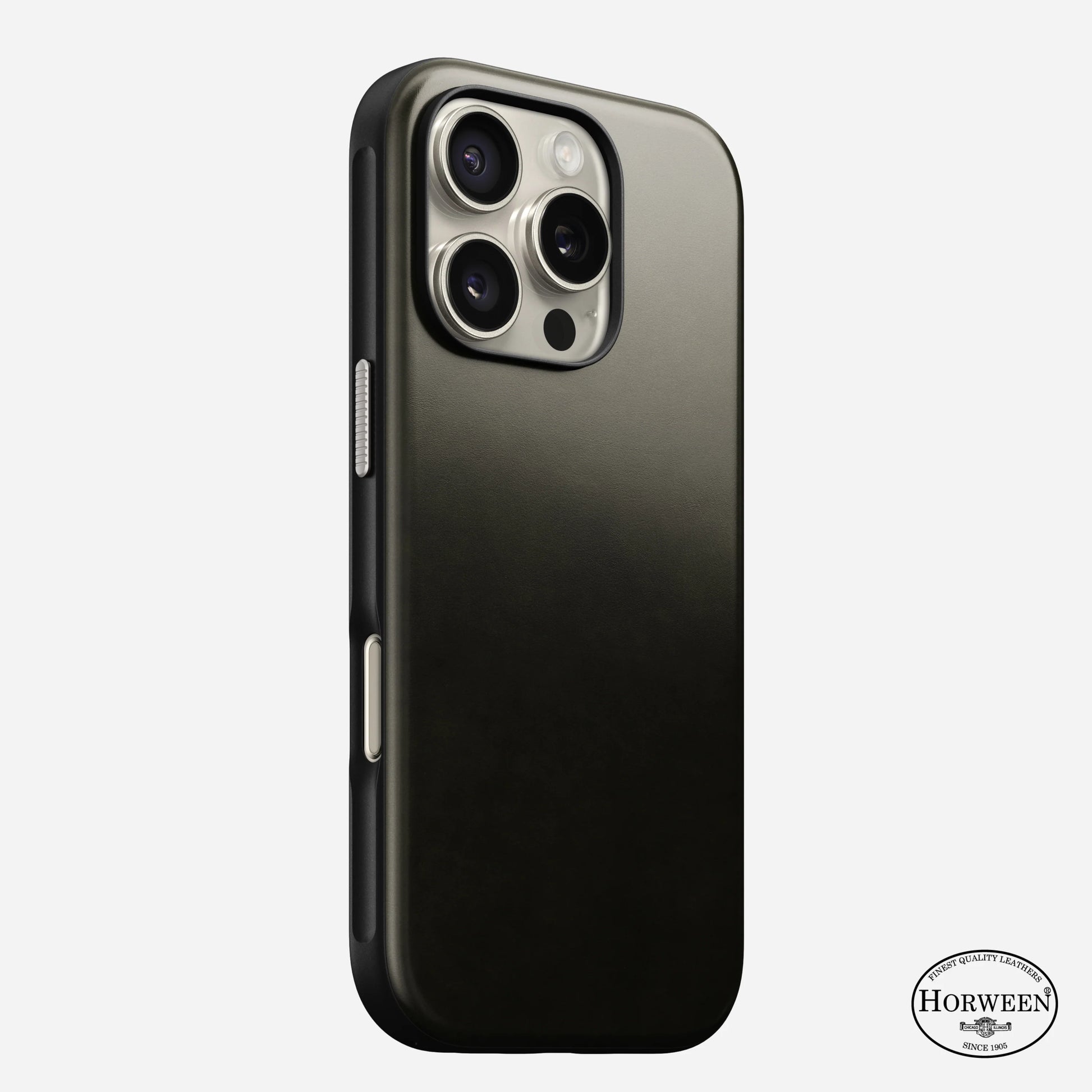 iPhone 16 Pro - Modern Horween Leather Nomad Case - ihubs