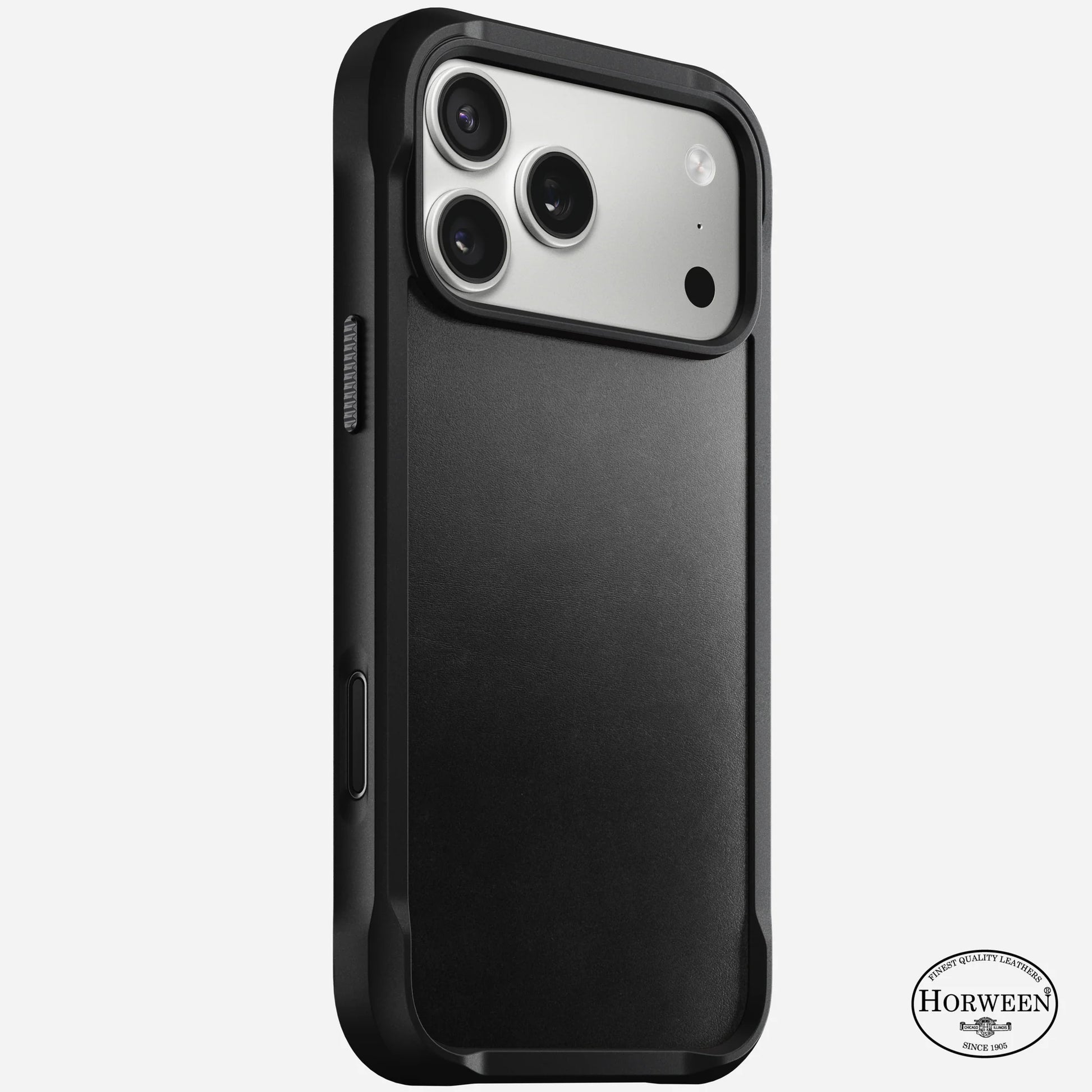 iPhone 17 Pro - Rugged Horween Leather Nomad Case - ihubs