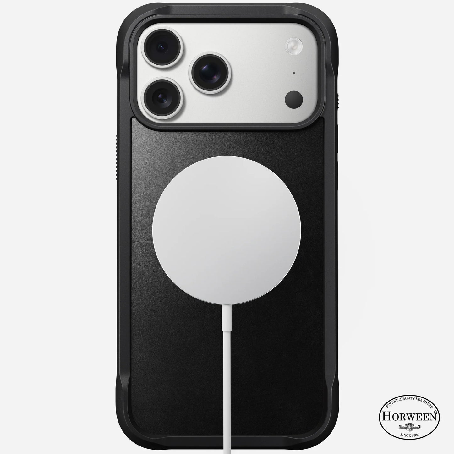 iPhone 17 Pro - Rugged Horween Leather Nomad Case - ihubs