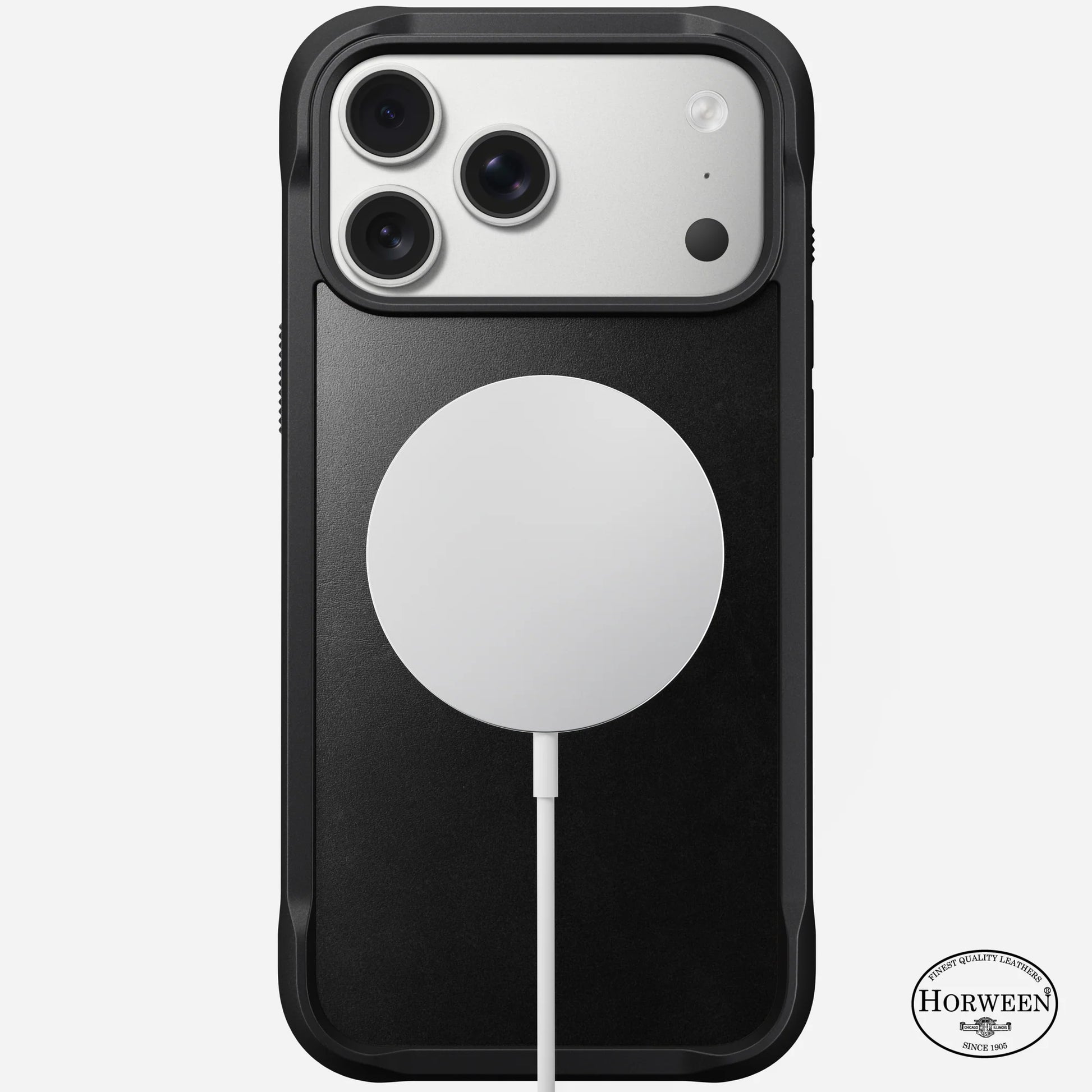 iPhone 17 Pro - Rugged Horween Leather Nomad Case - ihubs