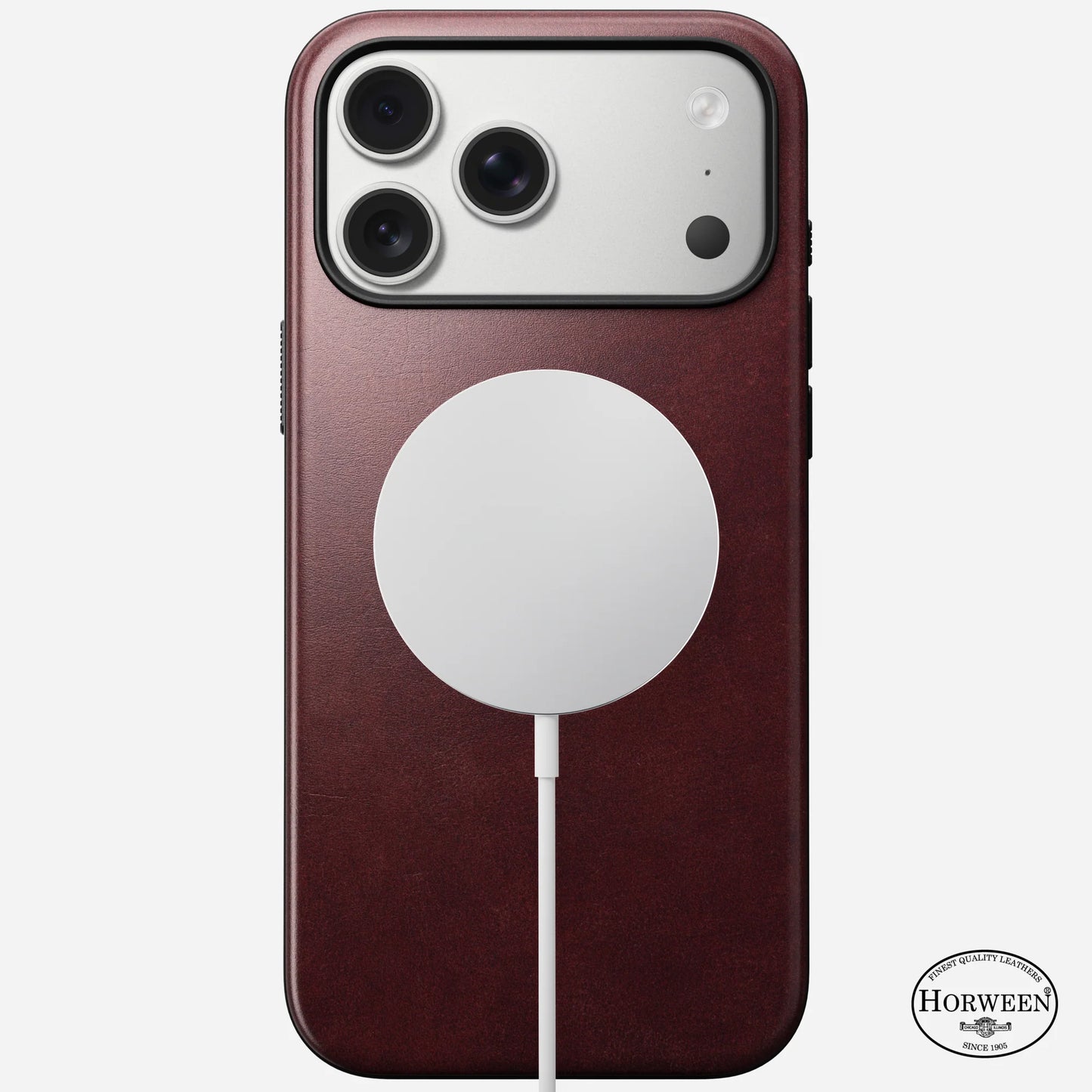 iPhone 17 Pro - Modern Horween Leather Nomad Case - ihubs