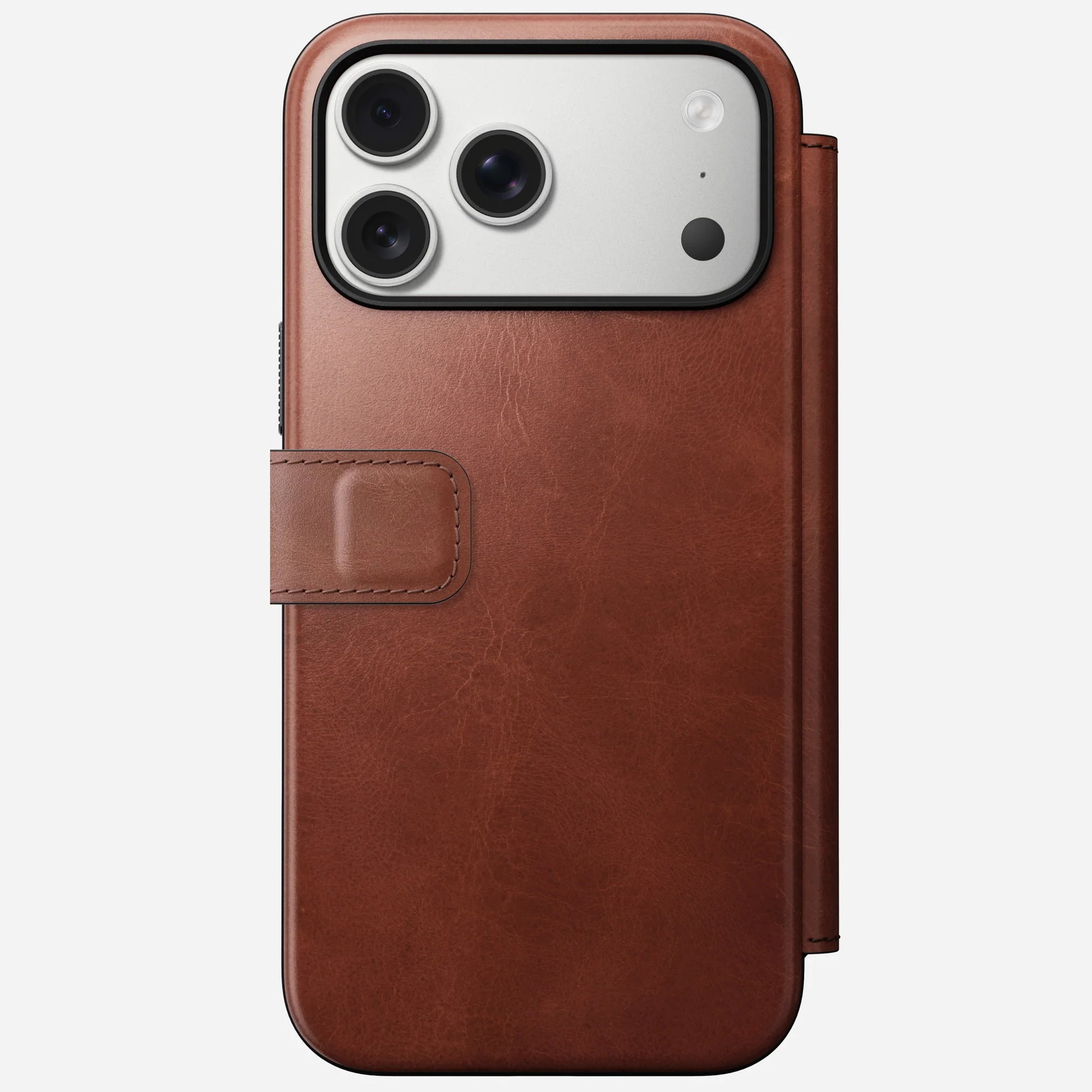 iPhone 17 Pro Max - Modern Leather Folio Nomad Case - ihubs