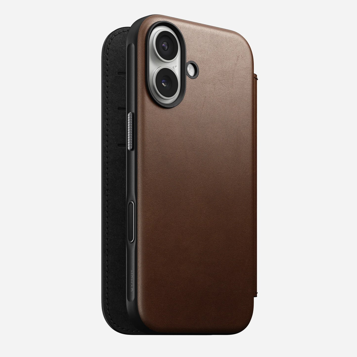 iPhone 17 - Modern Leather Folio Nomad Case - ihubs