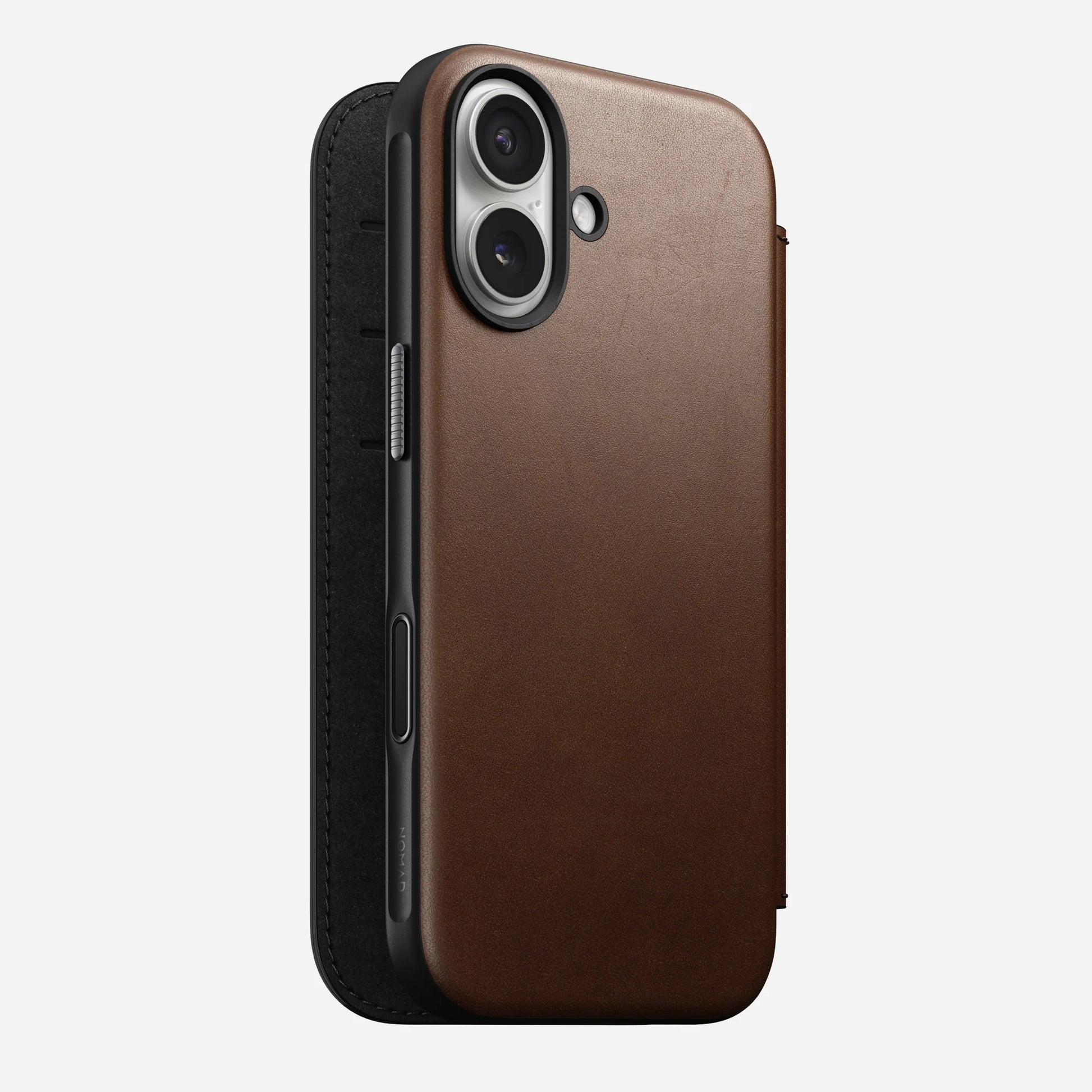 iPhone 17 - Modern Leather Folio Nomad Case - ihubs