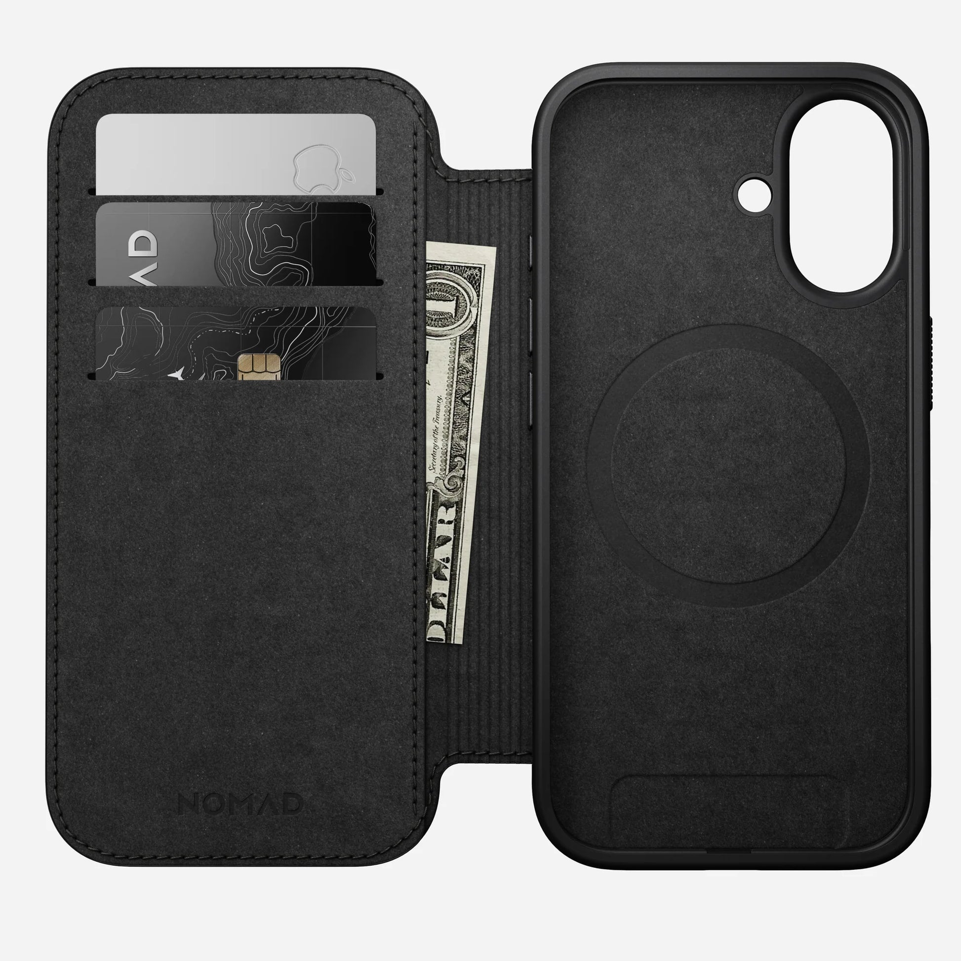 iPhone 17 - Modern Leather Folio Nomad Case - ihubs