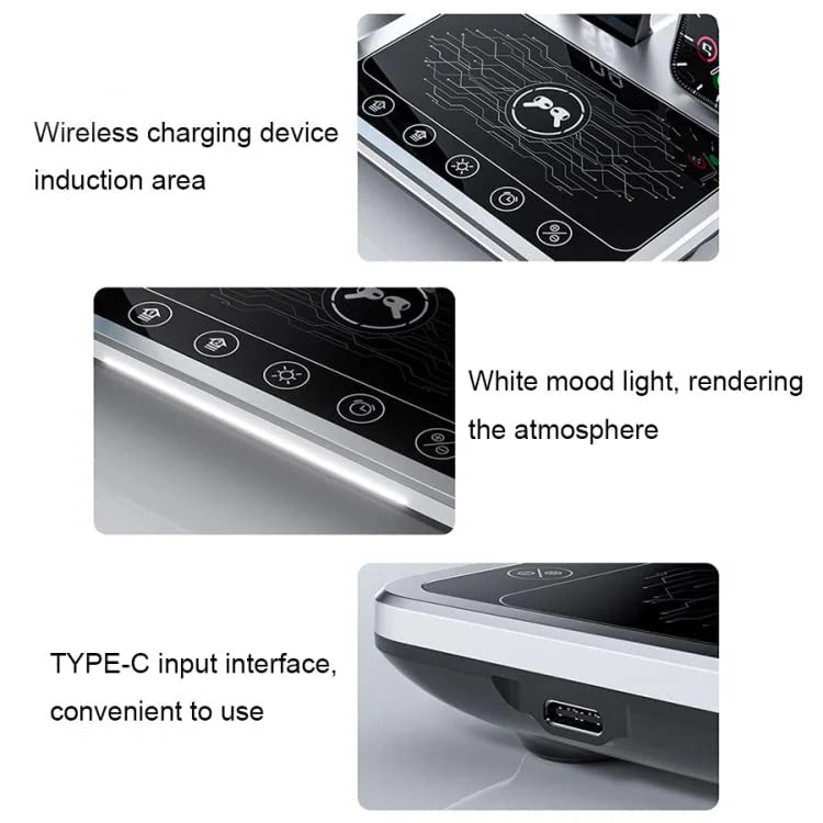 Smart Wireless 4-in-1 Charging Station - ihubs