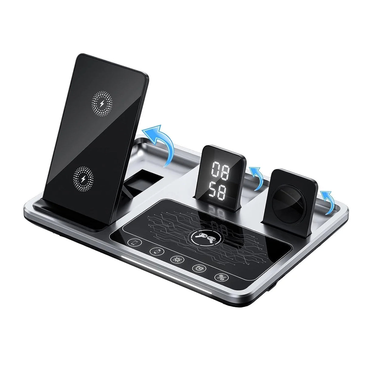 Smart Wireless 4-in-1 Charging Station - ihubs