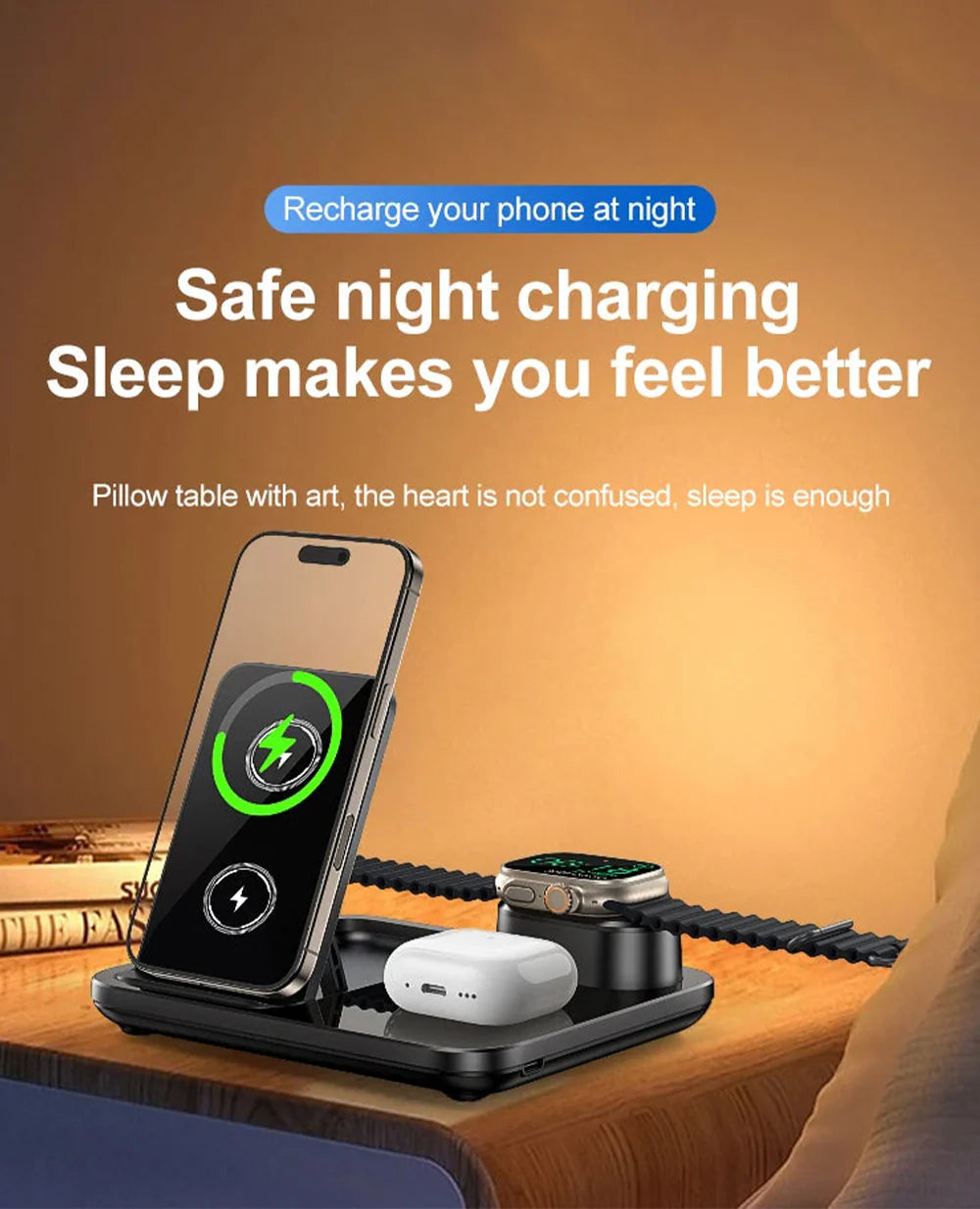 Wireless 3-in-1 30Watt Charging Station Hub - ihubs