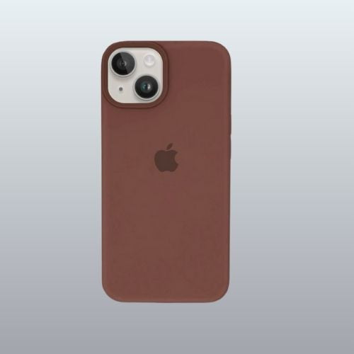 silicone case brown