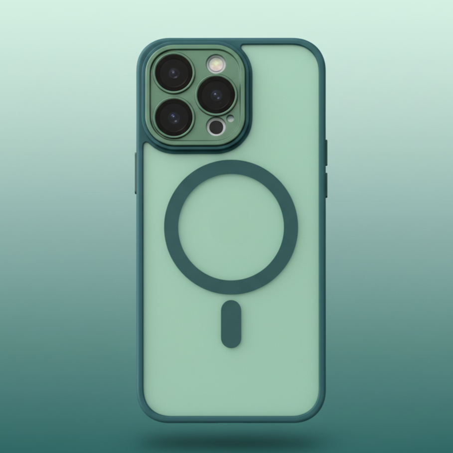 Translucent Magnetic Cover case - iPhone 12 Pro - ihubs