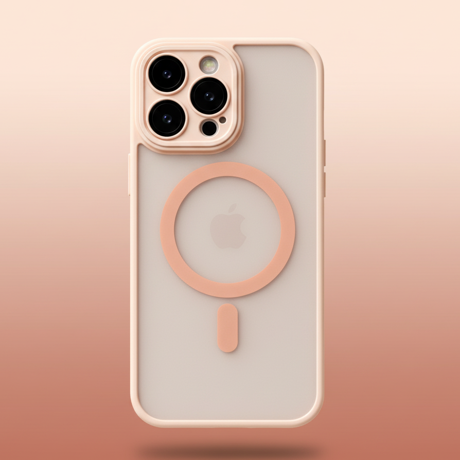 Translucent Magnetic Cover case - iPhone 12 Pro - ihubs