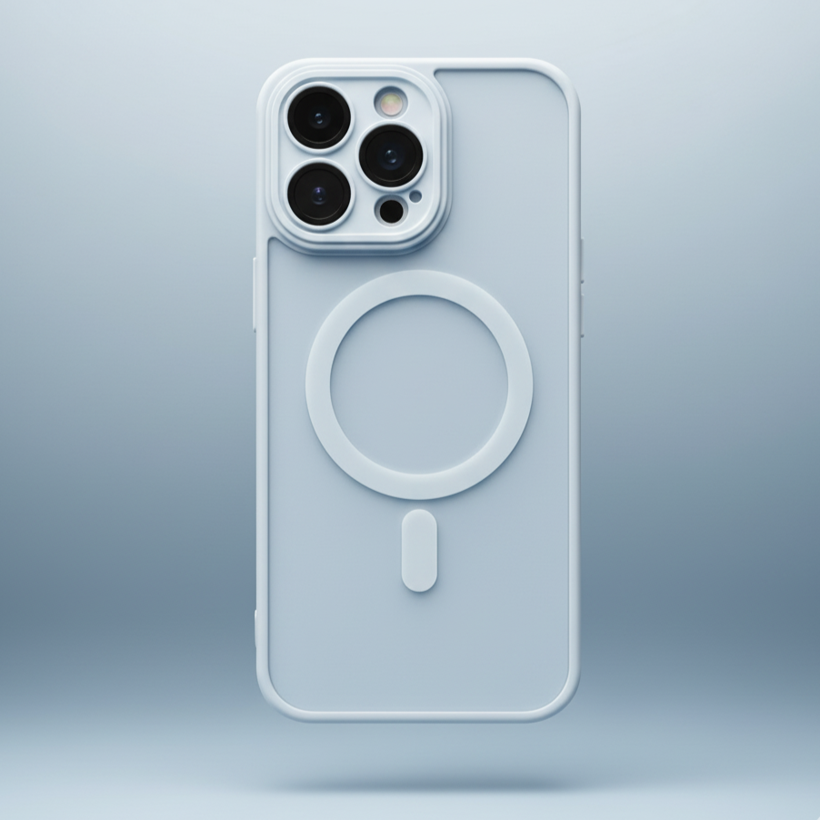 Translucent Magnetic Cover case - iPhone 12 Pro - ihubs