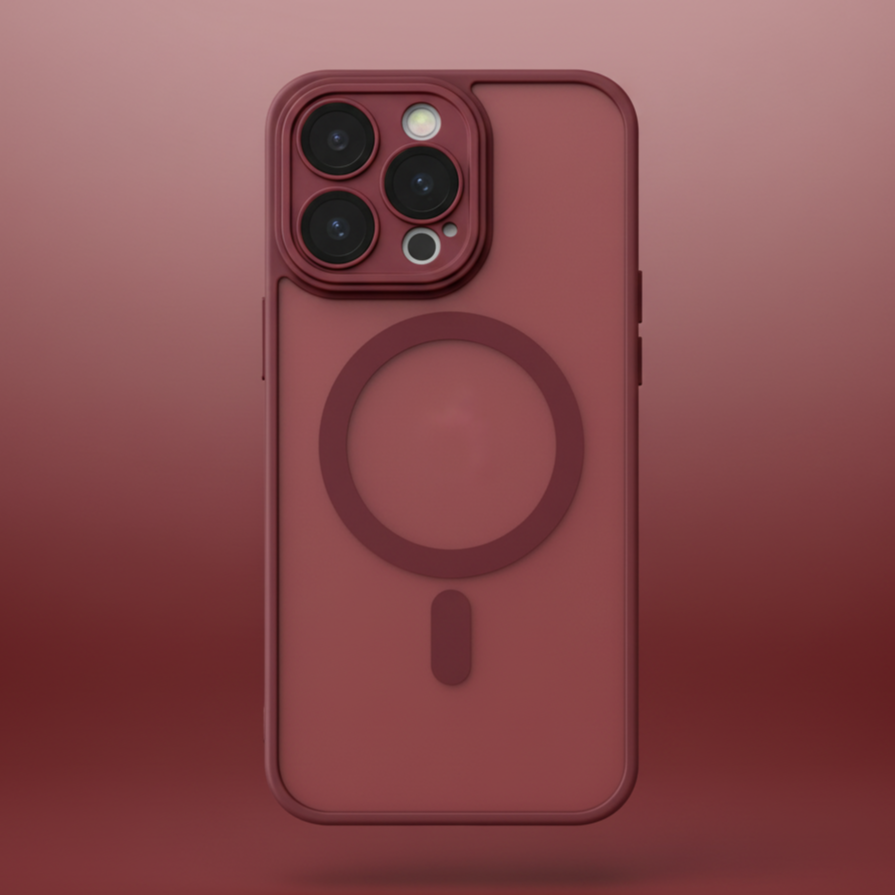 Translucent Magnetic Cover case - iPhone 12 Pro - ihubs