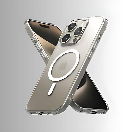 iPhone 15 Pro Max - Transparent Magsafe Case - ihubs