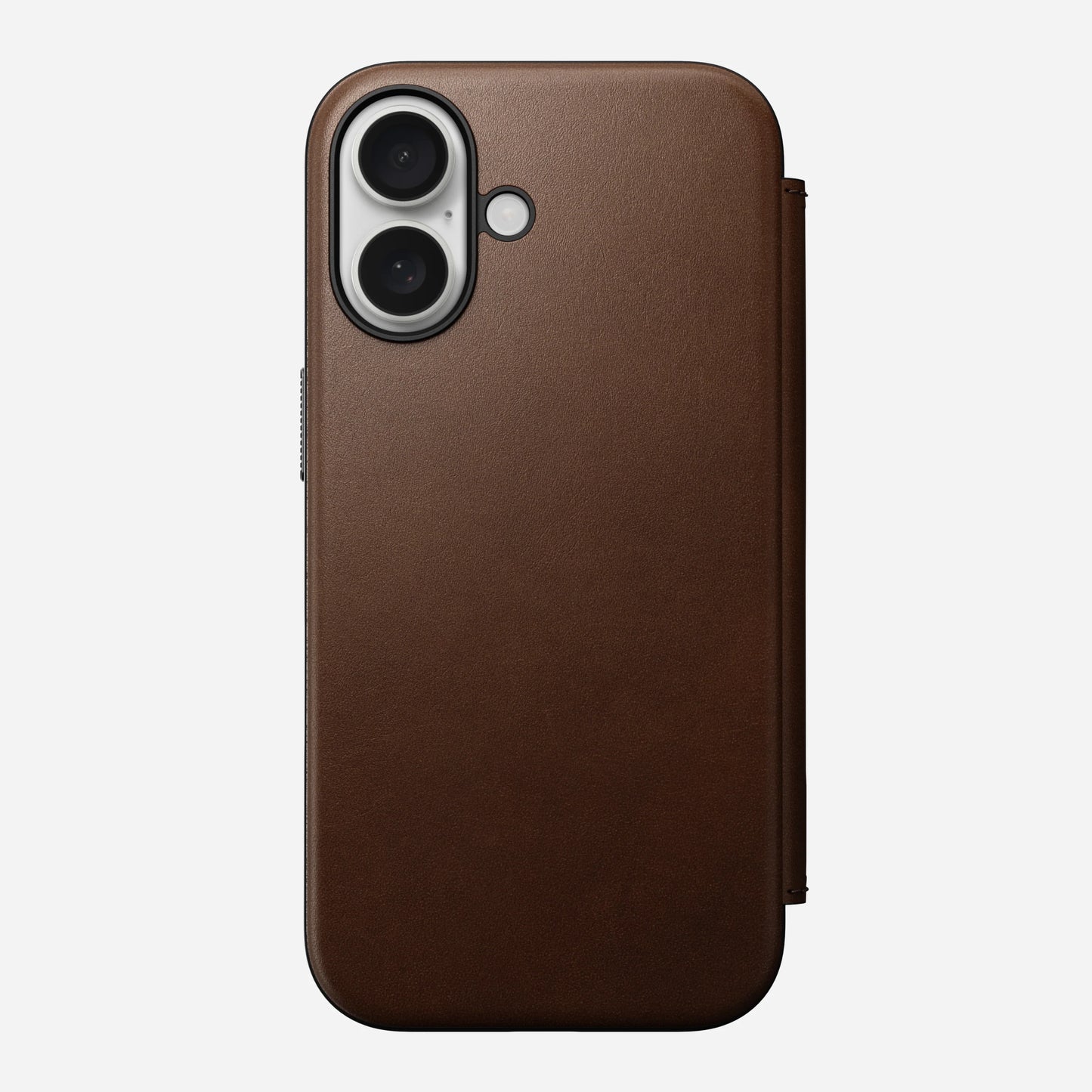 iPhone 16 - Modern Leather Folio Nomad Case - ihubs