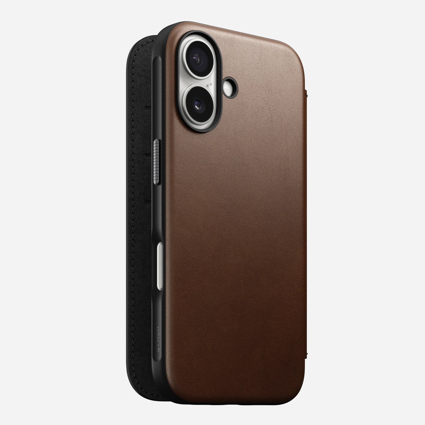 iPhone 16 - Modern Leather Folio Nomad Case - ihubs