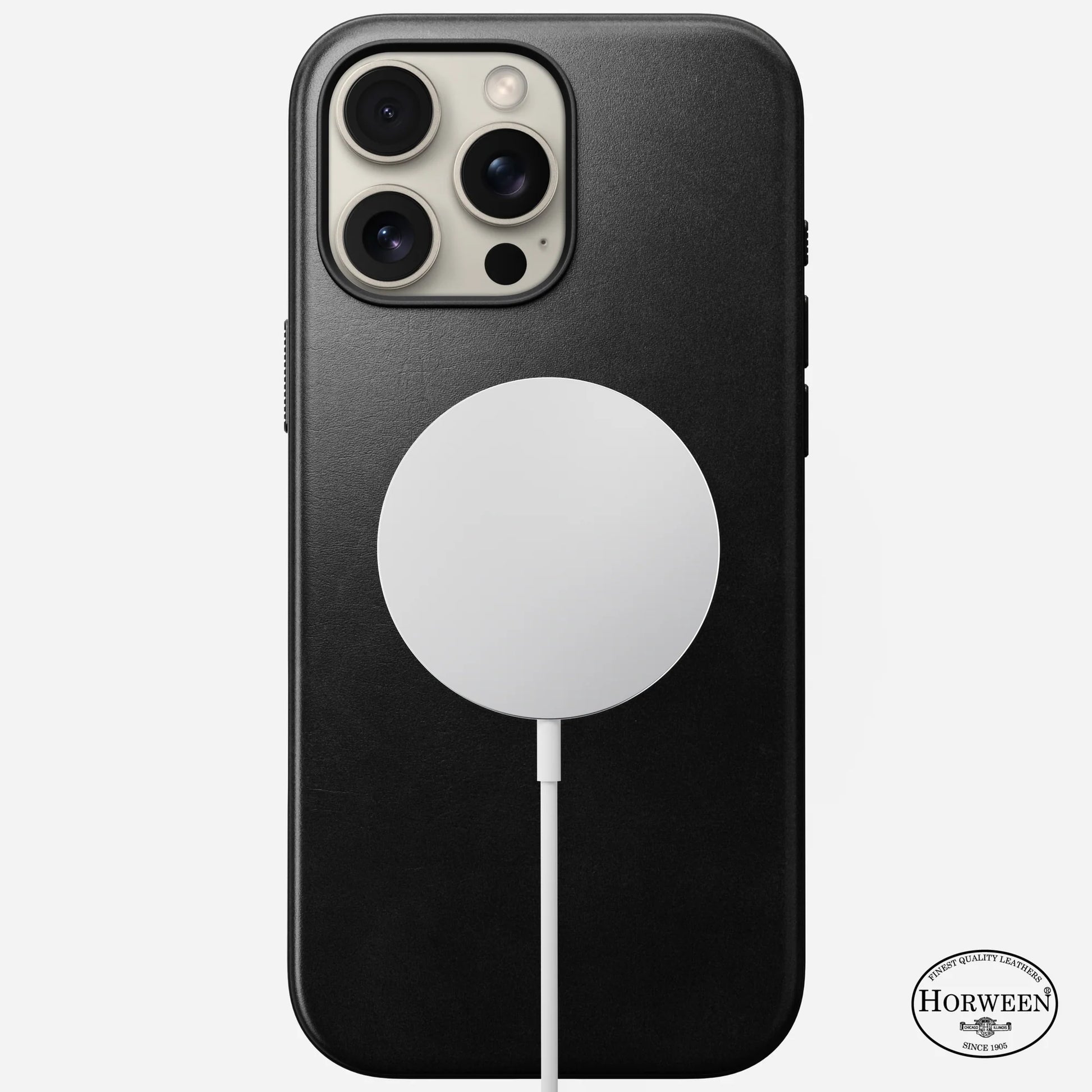 iPhone 15 Pro - Modern Leather Nomad Case - ihubs