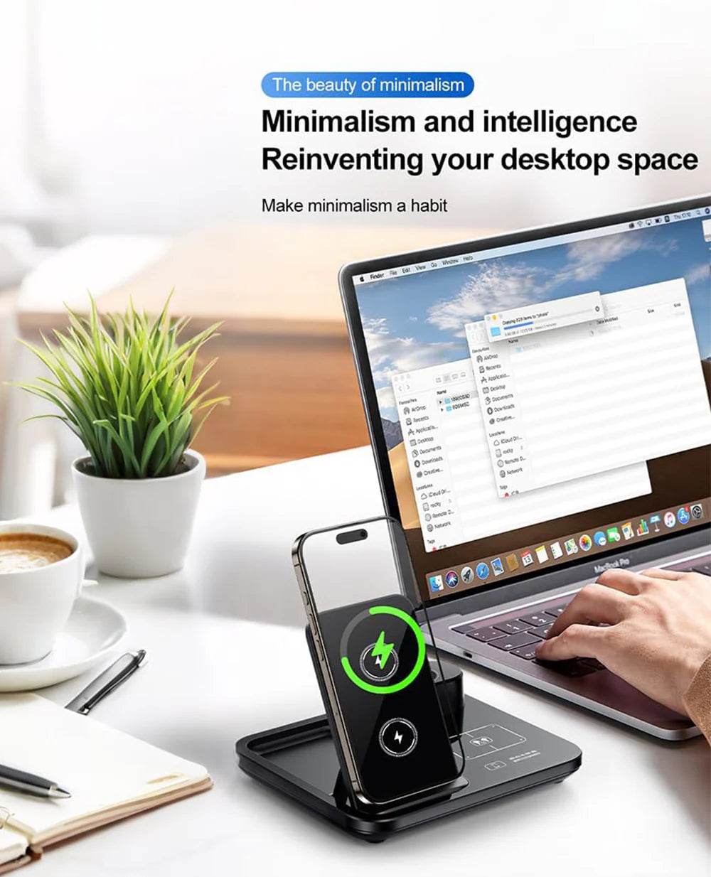 Wireless 3-in-1 30Watt Charging Station Hub - ihubs