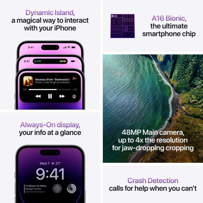 iPhone 14 Pro Max - 256 GB - Deep purple - ihubs