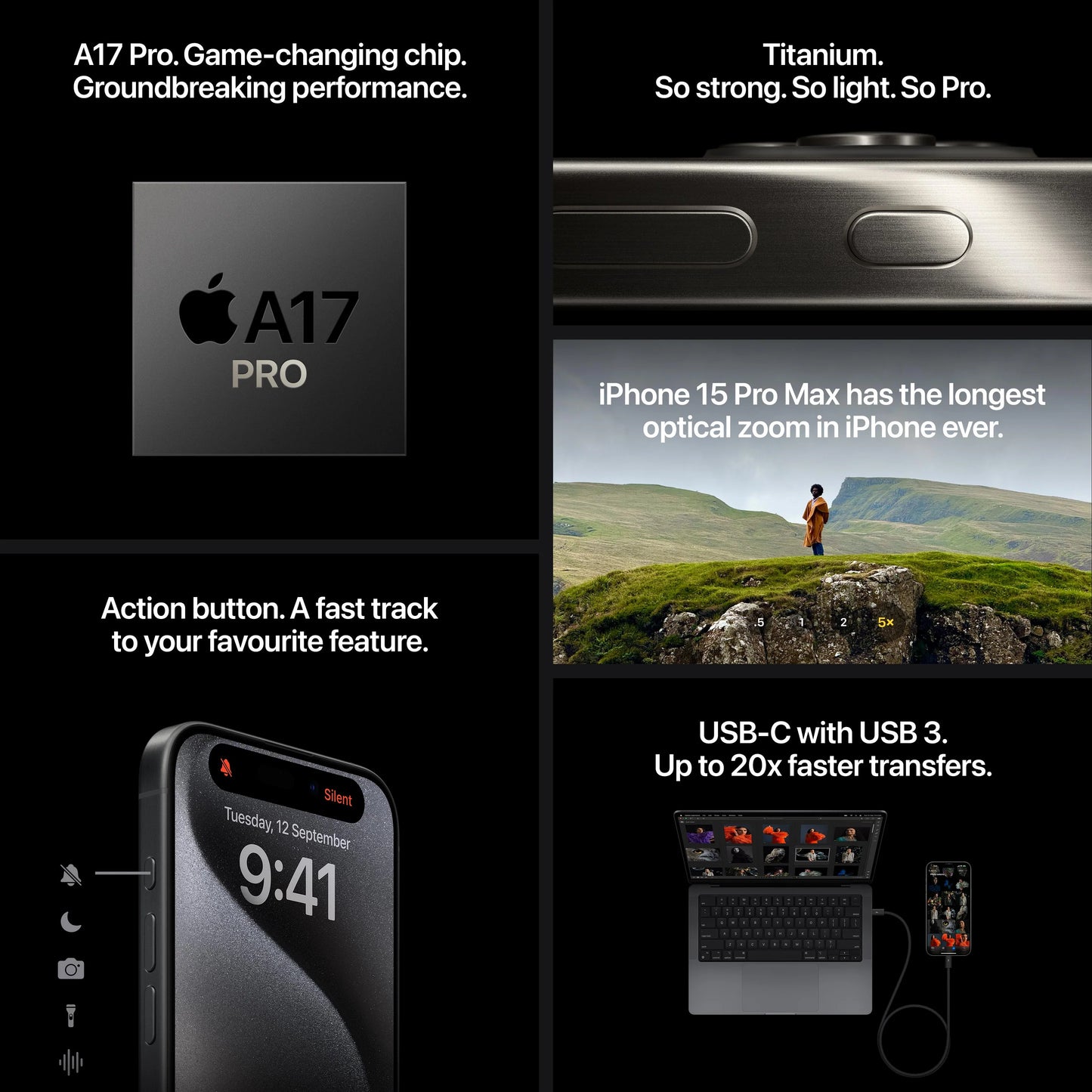 iPhone 15 Pro – White Titanium - ihubs