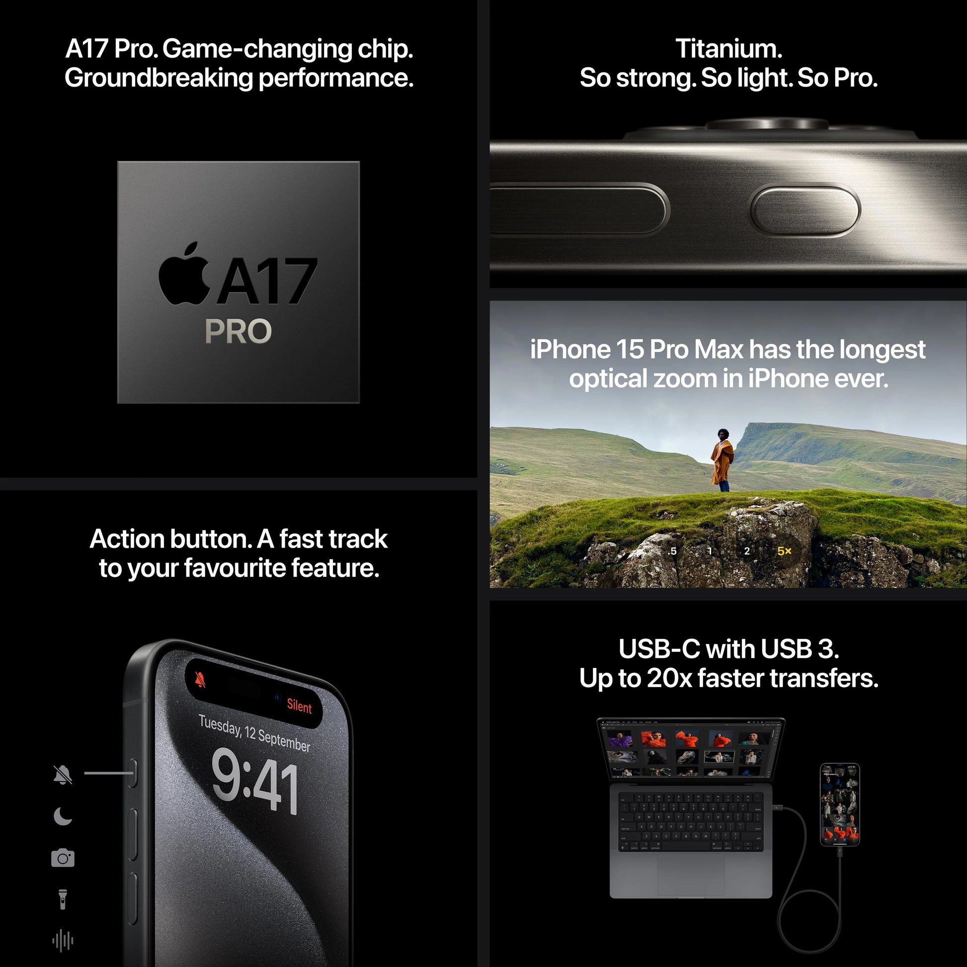 iPhone 15 Pro – White Titanium - ihubs