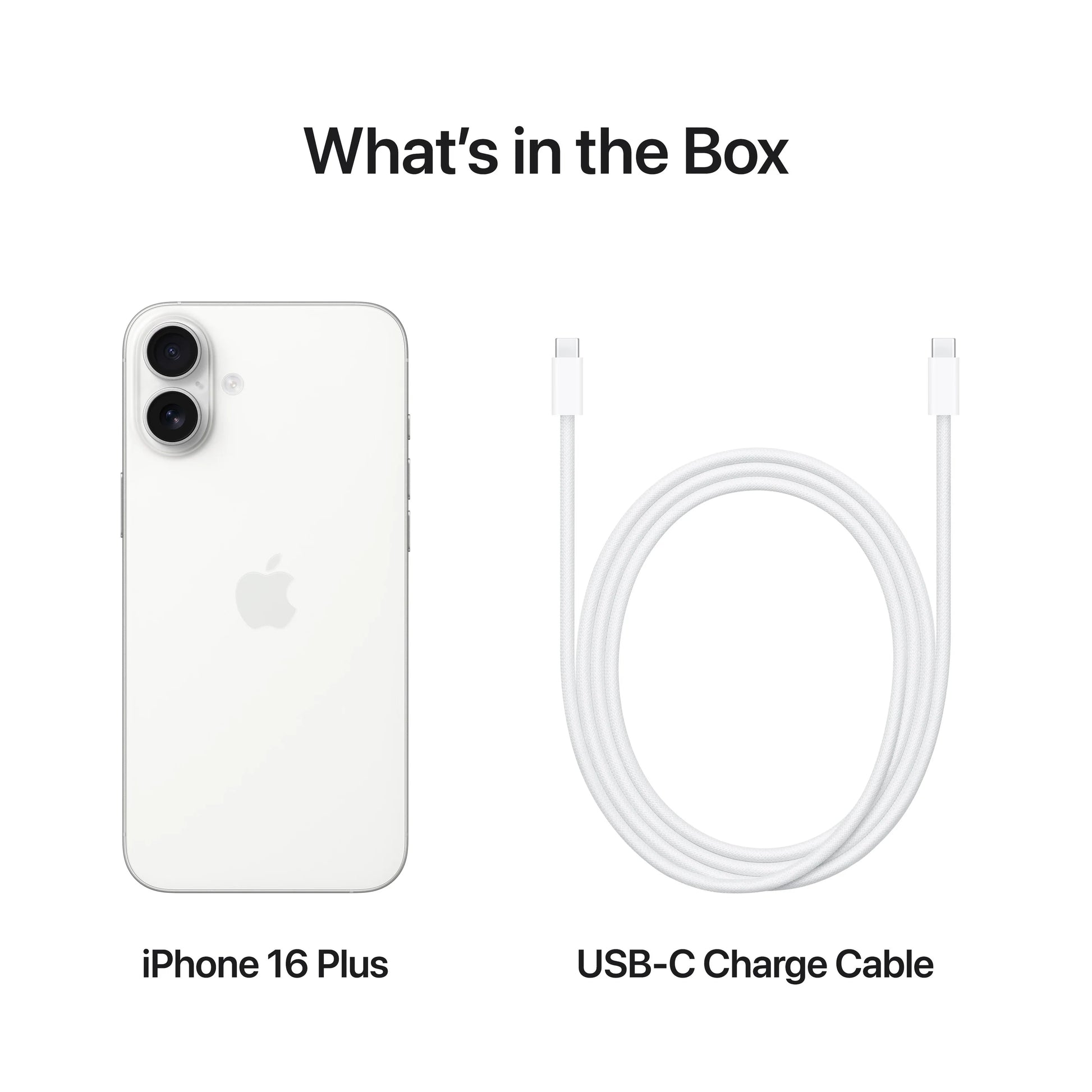 iPhone 16 Plus - 128 GB - White - ihubs